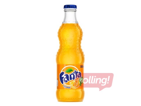 Dzēriens Fanta, stikla pudelē, 0.25 l 