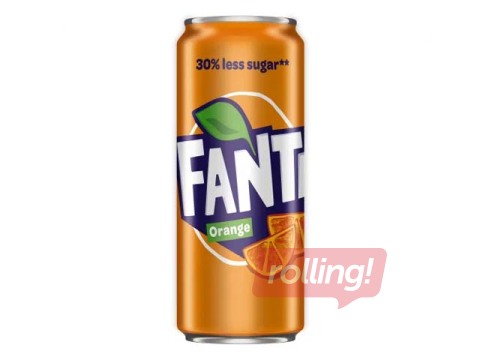 Dzēriens Fanta, skārdene, 0.33l 