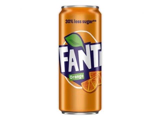 Dzēriens Fanta, skārdene, 0.33l 