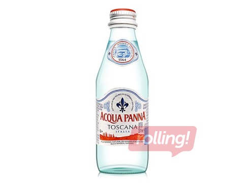 Minerālūdens Acqua Panna, negāzēts, stikls, 250ml (Taras depozīts iekļauts cenā)