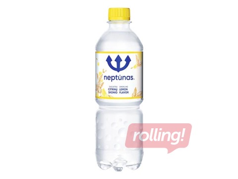 Minerālūdens Neptunas Lemon, gāzēts, PET, 500ml (Taras depozīts iekļauts cenā)