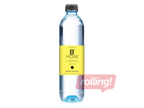 Avota ūdens ar vitamīniem un minerālvielām B'More Brain Power, negāzēts, 550ml