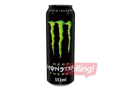 Enerģijas dzēriens Monster Energy, skārdene, 553ml (Taras depozīts iekļauts cenā)