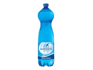 Minerālūdens San Benedetto, gāzēts, PET, 1.5L (Taras depozīts iekļauts cenā)