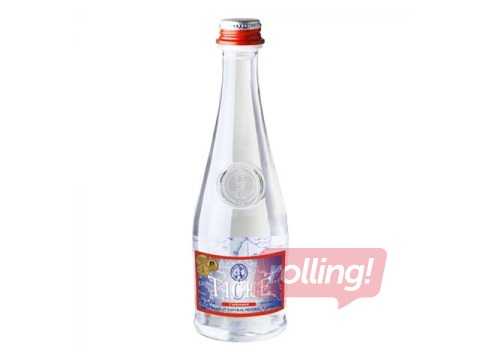 Minerālūdens Tiche, gāzēts, stikls, 330ml (Taras depozīts iekļauts cenā)