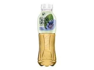 Ledus tēja Fuze Tea, zaļā, melleņu, bez cukura, PET, 500ml (Taras depozīts iekļauts cenā)