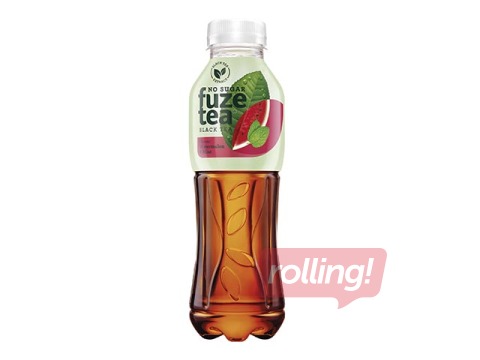 Ledus tēja Fuze Tea, zaļā, arbūzu-piparmētru, bez cukura, PET, 500ml (Taras depozīts iekļauts cenā)