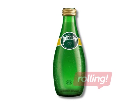 Minerālūdens Perrier Natural, negāzēts, stikls, 330ml (Taras depozīts iekļauts cenā)