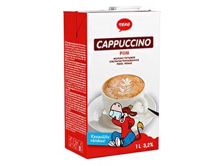 Piens Tere Cappuccino, 3.2%, 1l