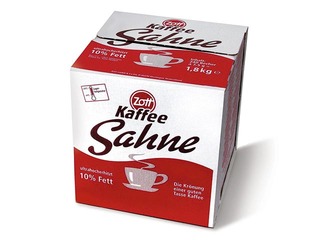 Kafijas Krējums Zott 7,5g, 240gab     