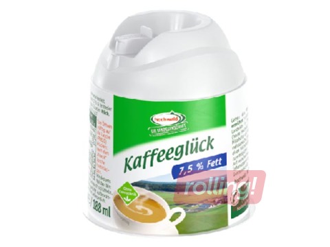 Kafijas krējums Hochwald plastmasas trauciņā, 7,5%, 200g