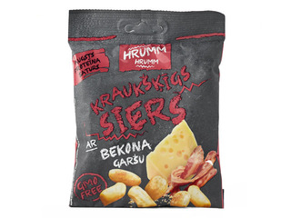 Kraukšķīgs siers Hrumm hrumm bekons, 35g