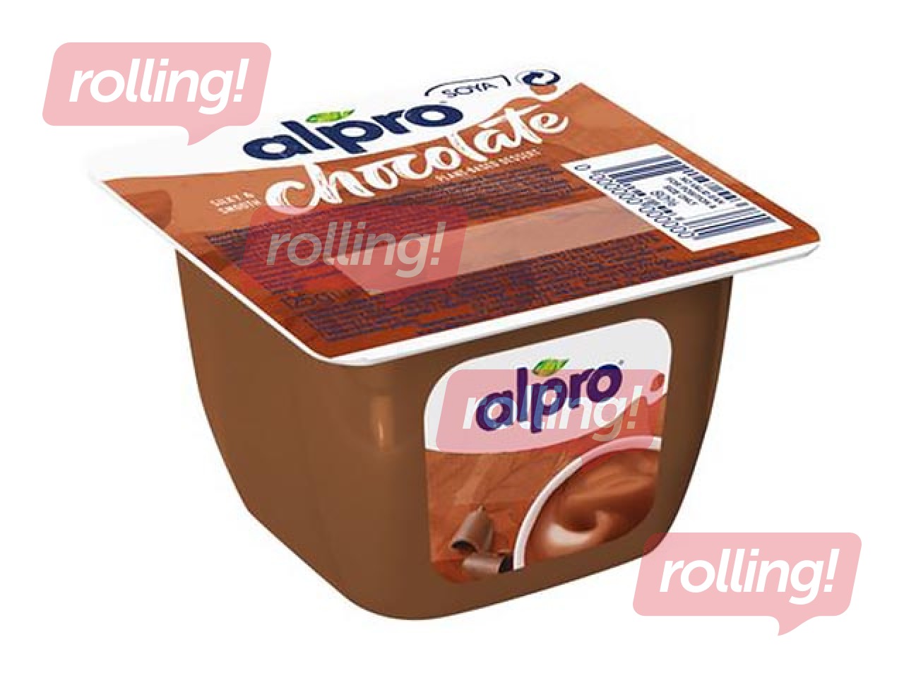 Sojas deserts ar šokolādes garšu , Alpro, 125g. x 24 gab.