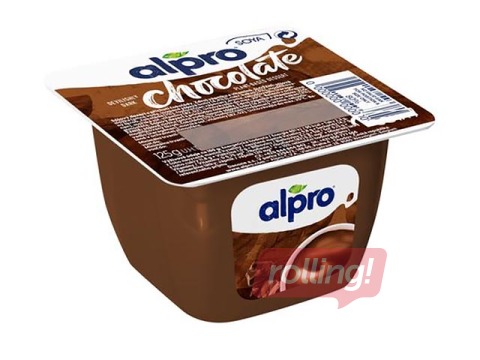 Sojas deserts ar tumšās šokolādes garšu , Alpro, 125g. x 24 gab. 