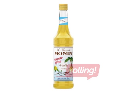 Sīrups Monin Vaniļas bez cukura, 700 ml