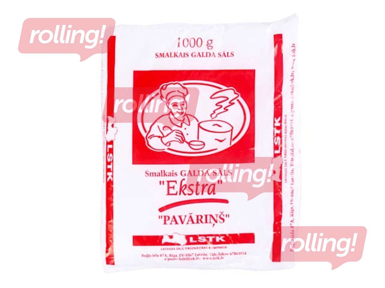 Sāls smalkais, galda 1kg