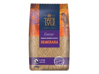 Brūnais cukurs Tate Lyle, Demerara, 500g