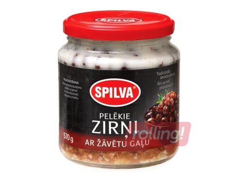 Pelēkie zirņi ar žāvētu gaļu 0.58 l