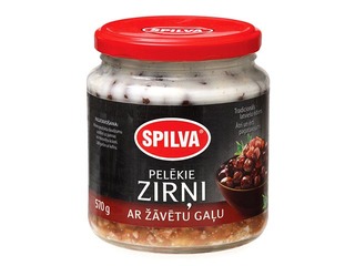 Pelēkie zirņi ar žāvētu gaļu 0.58 l