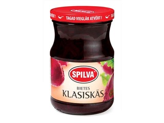 Bietes marinētas Spilva, klasiskās 0.58 l