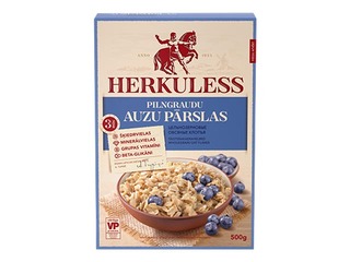 Auzu pārslas Herkuless Pilngraudu, 500g