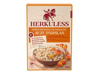 Auzu pārslas Herkuless ātri vārāmās, 450g