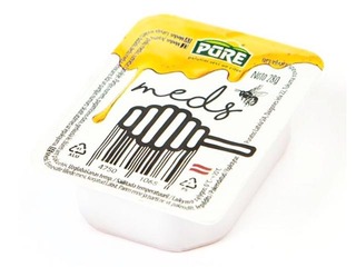 Medus dažādu ziedu, Pūre, 28g