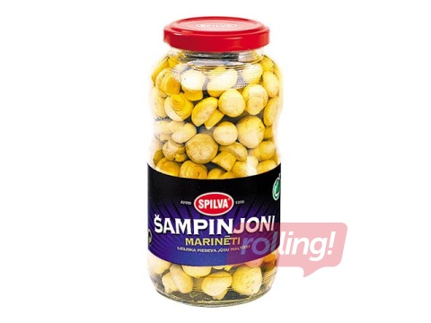 Šampinjoni marinēti Spilva, 720 ml