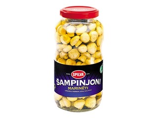 Šampinjoni marinēti Spilva, 720 ml
