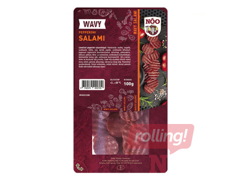Viļņveida Pepperoni salami, 100g