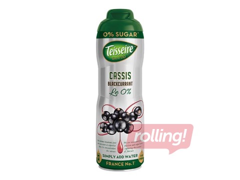 Sīrups Teisseire Upeņu, bez cukura, 0.6l