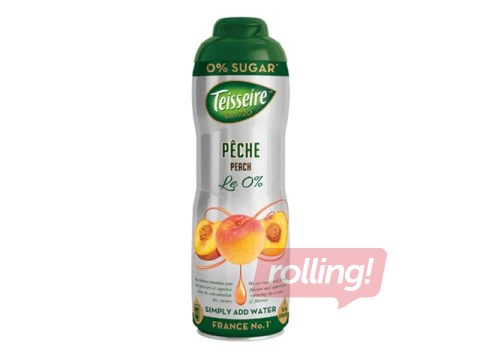 Sīrups Teisseire Persiku, bez cukura, 0.6l
