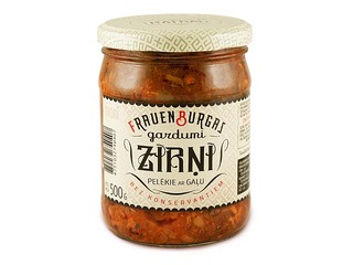 Pelēkie zirņi ar gaļu, Frauenburgas gardumi, 500 g