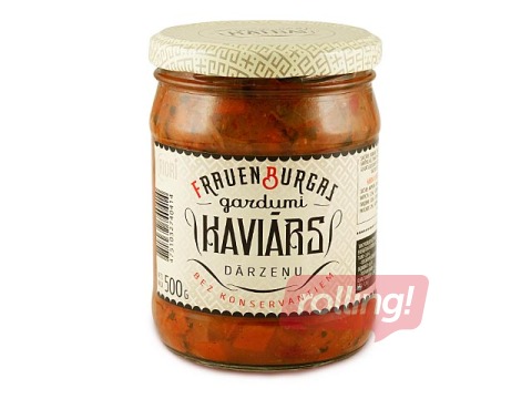 Dārzeņu kaviārs, Frauenburgas gardumi, 500g