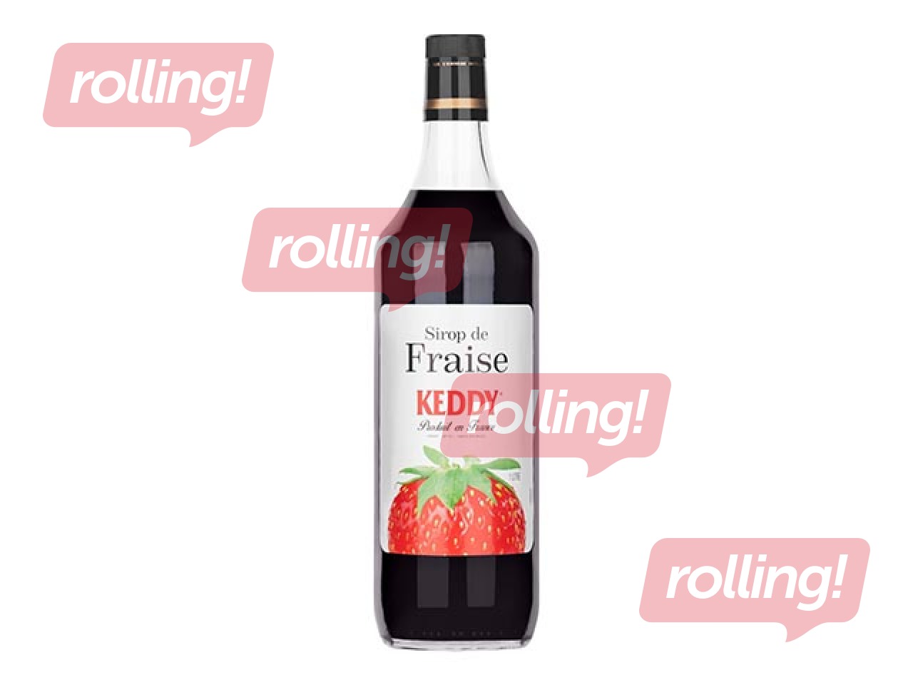 Sīrups Keddy, zemeņu, 1l