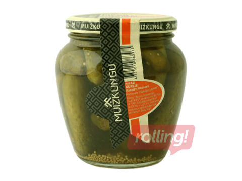 Kosnervēti pipargurķīši, MUIŽKUNGU, medainie, 530g