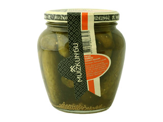 Kosnervēti pipargurķīši, MUIŽKUNGU, medainie, 530g