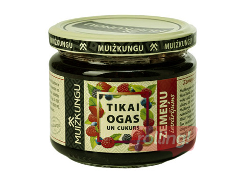 Ievārījums, Muižkungu, zemeņu, 350g