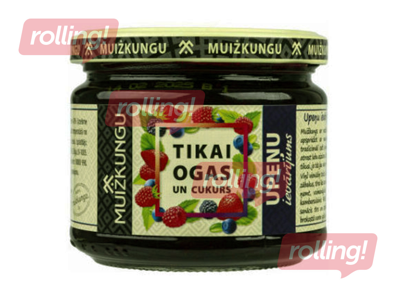 Ievārījums, Muižkungu, upeņu, 350g