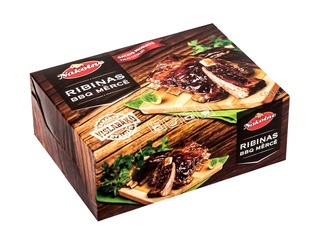 Cūkas ribiņas BBQ mērcē Nākotne, 500g