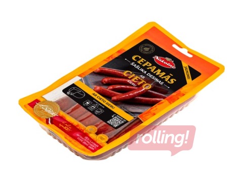 Cepamās šašlika desiņas Nākotne, ar cieto sieru, 300g