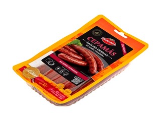 Cepamās šašlika desiņas Nākotne, ar ķiršu pipariem, 300g