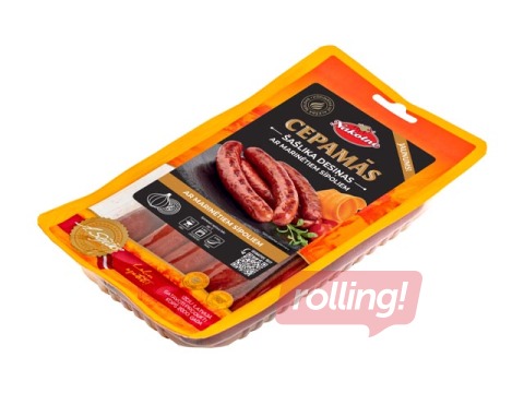 Cepamās šašlika desiņas Nākotne, ar marinētiem sīpoliem, 300g