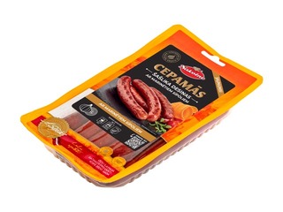 Cepamās šašlika desiņas Nākotne, ar marinētiem sīpoliem, 300g