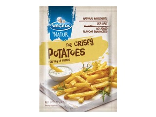 Garšvielu maisījums Vegeta, Natur, kraukšķīgiem kartupeļiem, 20g