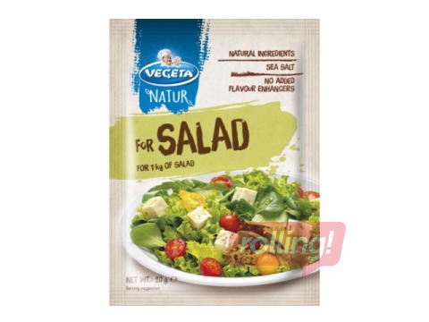 Garšvielu maisījums Vegeta, Natur, salātiem, 20g