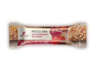 Musli batoniņš Herkuless Muesli Bar, zemeņu, 25g