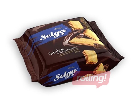 Vafeles Selga ar šokolādes garšu, 90 g 