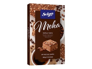 Vafeļu torte Moka Selga, 350 g