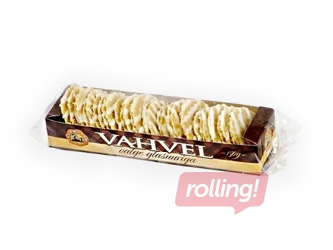 Vafeles ar balto glazūru 150g